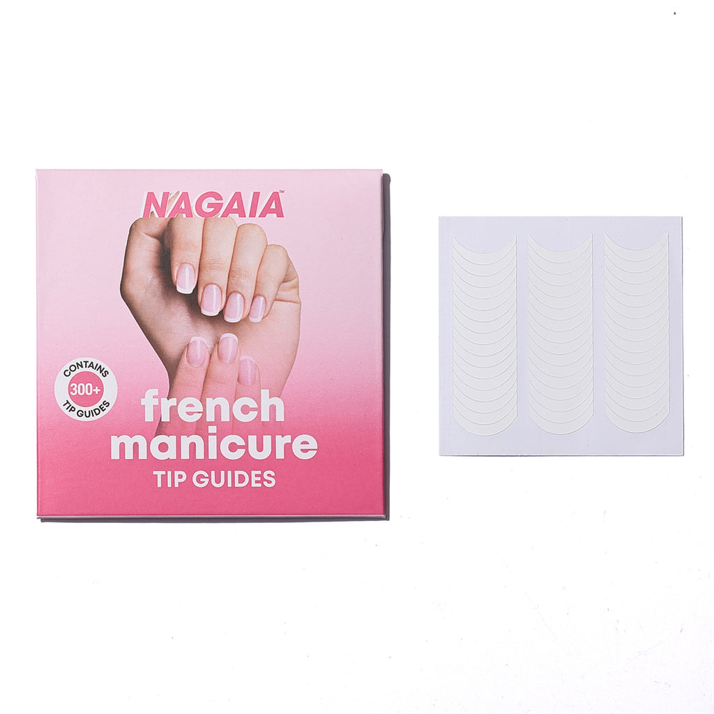 Solo kit de pegatinas para guía de uñas francesas